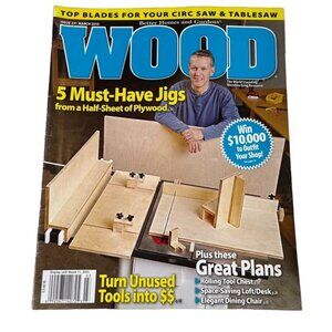 Wood Magazine Vol 32  Issue 231 No 1 March 2015 Must Have Jigs u
